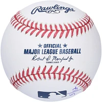 Ballon de baseball autographié par Tom Brady des Expos de Montréal avec l'inscription « 1995 507th Pick » - Édition limitée à 12 exemplaires