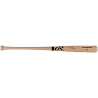 Tom Brady Montreal Expos Autographed Rawlings Pro Blonde Bat 
