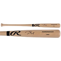 Tom Brady Montreal Expos Autographed Rawlings Pro Blonde Bat 