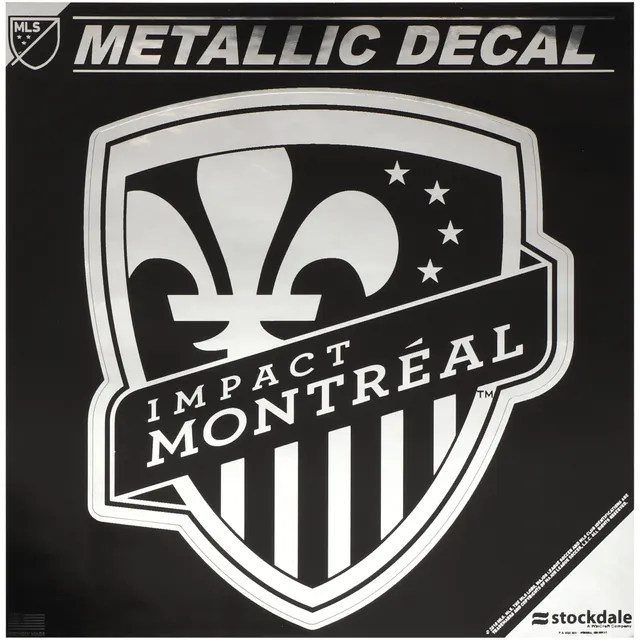 Lids Montreal Impact 6'' x 6'' Metallic Decal