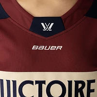 Maillot de hockey réplique unisexe rouge l'équipe Montréal Victoire