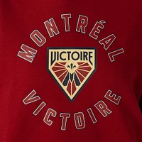 Unisex  Red Montreal Victoire Ultimate Pullover Hoodie