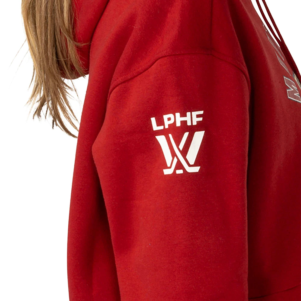 Unisex  Red Montreal Victoire Ultimate Pullover Hoodie