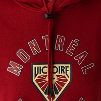 Unisex  Red Montreal Victoire Ultimate Pullover Hoodie