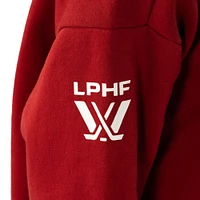 Women's  Red Montreal Victoire Ultimate Pullover Hoodie