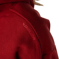 Sweat à capuche rouge Montreal Victoire Ultimate pour femme