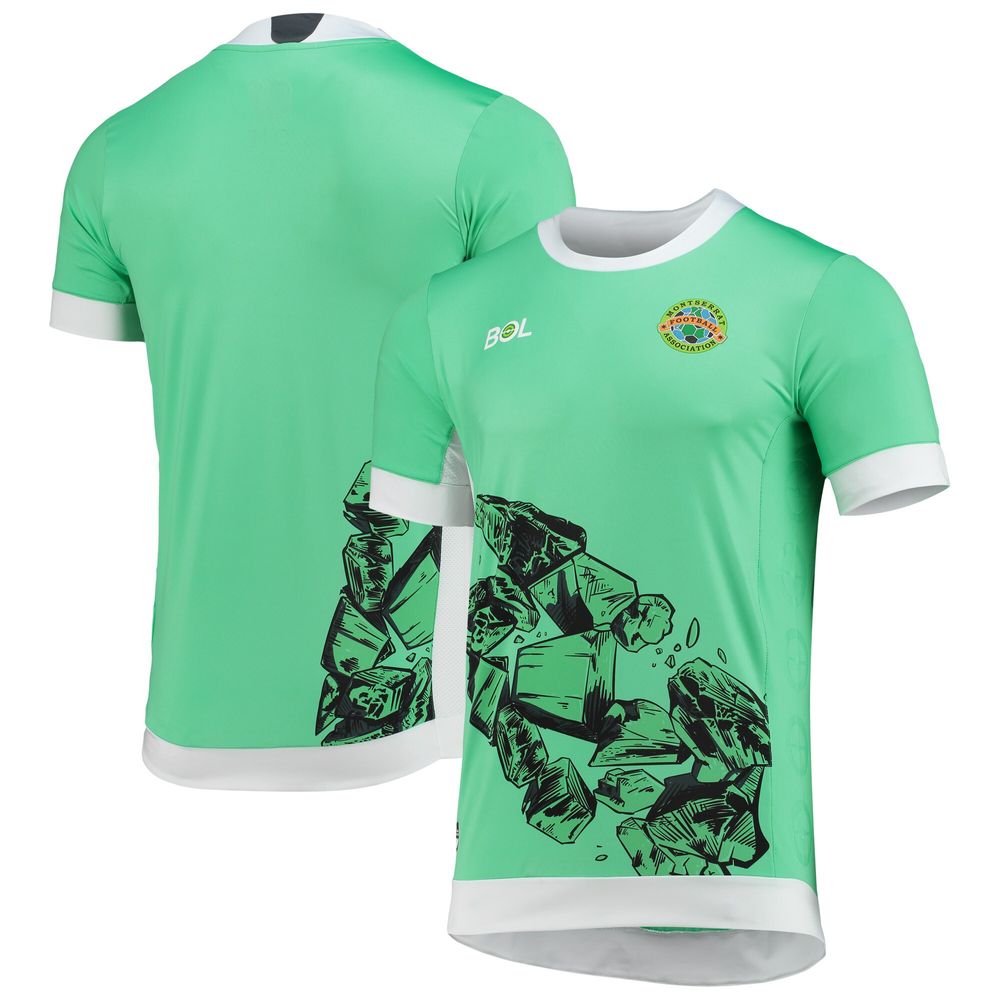 Men's Green Montserrat National Team 2022/23 Replica Home Jersey