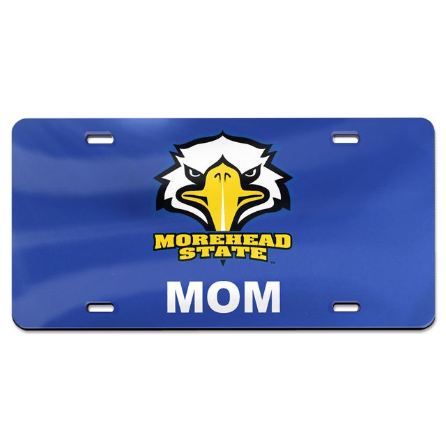 Plaque d'immatriculation WinCraft Morehead State Eagles Specialty Mom