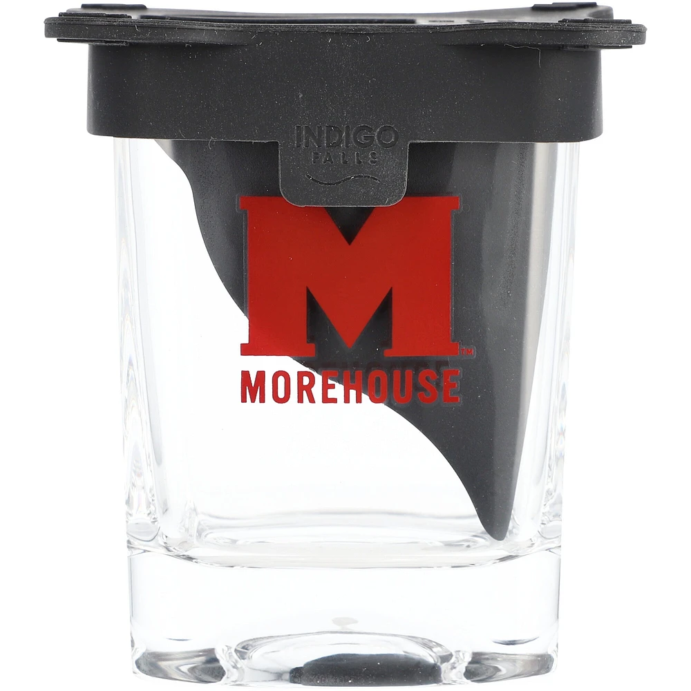 Morehouse Maroon Tigers 10oz. Ice Wedge Glass