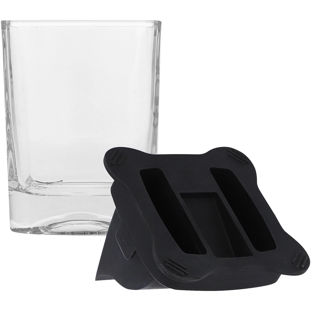 Morehouse Maroon Tigers 10oz. Ice Wedge Glass