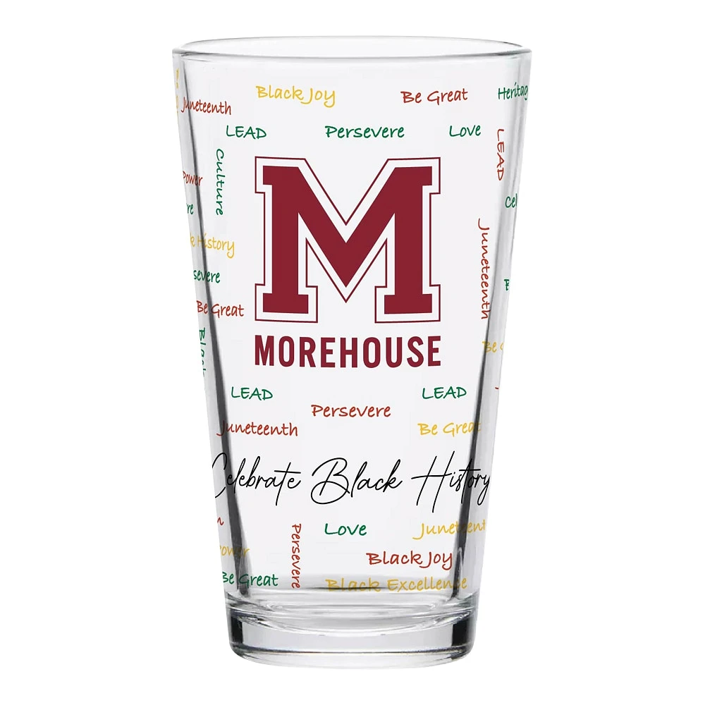 Morehouse Maroon Tigres 16oz. Verre à pinte