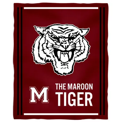 Morehouse Maroon Tigers 36'' x 48'' Children's Mascot Plush Blanket