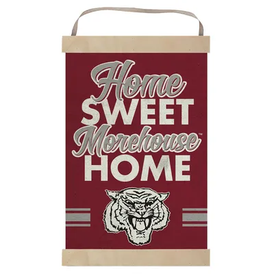 Morehouse Maroon Tigers Home Sweet Home Banner Sign
