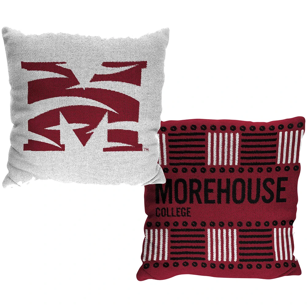 The Northwest Group Morehouse Maroon Tigers Homage Double-Sided Pillow