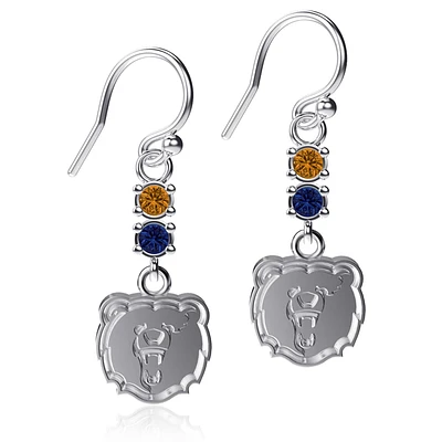 Dayna Designs Morgan State Bears Boucles d'oreilles pendantes en cristal