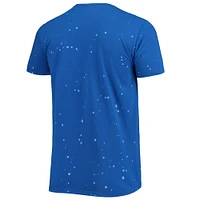 Men's Original Retro Brand Royal Morgan State Bears Bleach Splatter T-Shirt