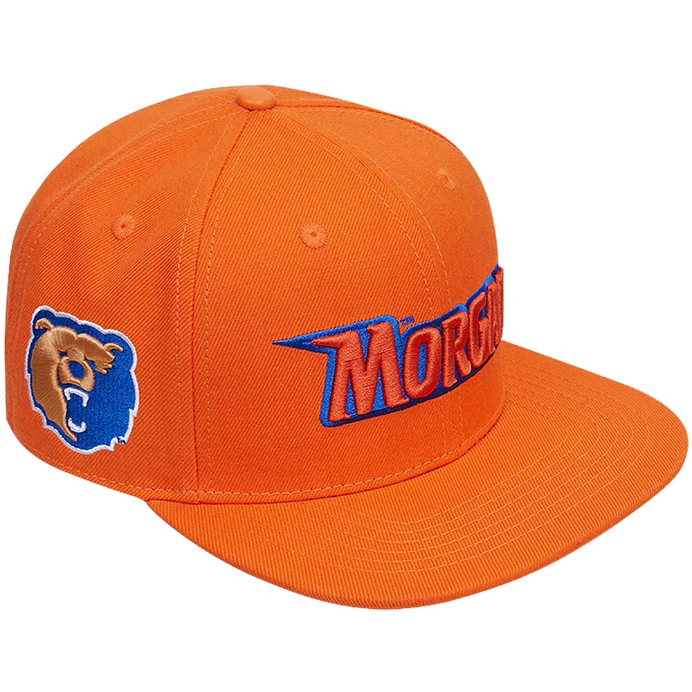 Casquette snapback Pro Standard Orange Morgan State Bears pour homme