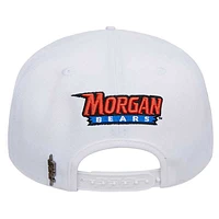 Men's Pro Standard White Morgan State Bears Wool Snapback Hat