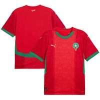 Men's Puma Red Morocco National Team 2025 Home Replica Jersey