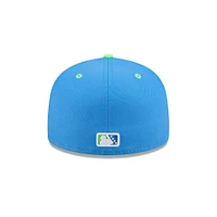 Men's New Era  White Myrtle Beach Pelicans Theme Nights 59FIFTY Fitted Hat