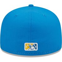 Men's New Era White/Royal Pelicanos De Myrtle Beach Copa La Diversion 59FIFTY Fitted Hat