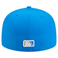 Men's New Era White Myrtle Beach Pelicans Copa de la Diversión 59FIFTY Fitted Hat