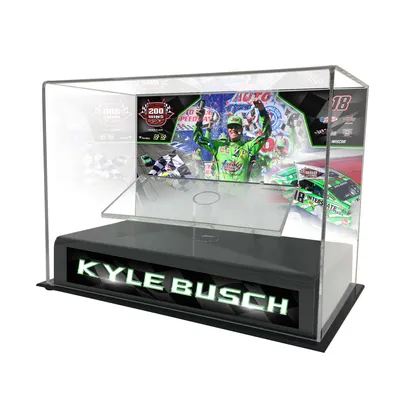 Kyle Busch Fanatics Authentic 200 Career Wins 1:24 Die Cast Display Case with Sublimated Plate
