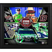 Kyle Busch Framed 15" x 17" 200 Career Wins Collage