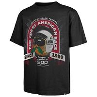 T-shirt noir Daytona 500 Foundation 2025 pour homme, modèle 47