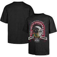 T-shirt noir Daytona 500 Foundation 2025 pour homme, modèle 47