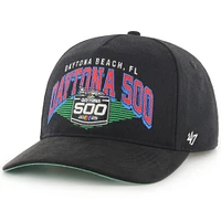 Casquette snapback en laine Daytona 500 noire 2025 pour homme '47