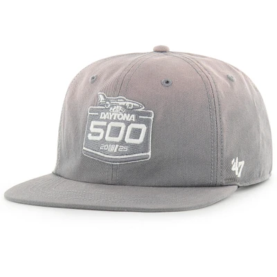 Casquette Snapback Sebasco Captain pour homme '47 grise Daytona 500 2025