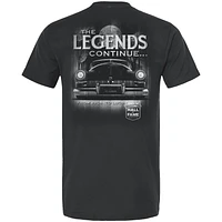 Men's Checkered Flag Black NASCAR Hall of Fame Legends Retro T-Shirt