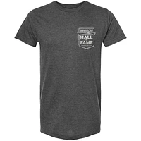 Men's Checkered Flag Charcoal NASCAR Hall of Fame Racing For Retro T-Shirt