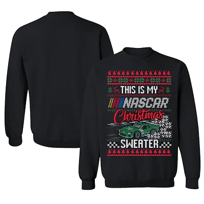 Pull de Noël moche à col ras du cou V102207 Nascar F24 1 Spot SWTMENHOD K5736 #1