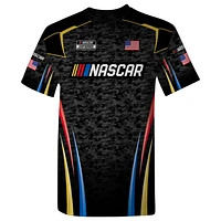 Men's Checkered Flag Sports  Black NASCAR Uniform T-Shirt