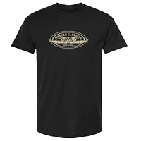 Men's Checkered Flag Sports Black NASCAR White Lightnin' Express T-Shirt