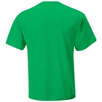 T-shirt vert NASCAR pour hommes, drapeau à damier, fête de la Saint-Patrick