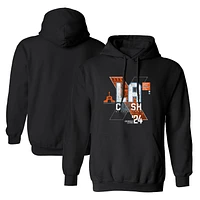 Men's Checkered Flag Sports  Heather Charcoal 2024 Clash at the Coliseum Graphic Pullover Hoodie