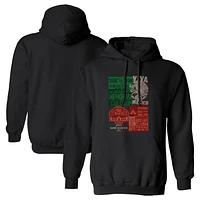 Men's Checkered Flag Sports  Heather Charcoal 2024 Clash at the Coliseum Mexico Series Pullover Hoodie