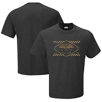 Men's Checkered Flag Sports Heather Charcoal NASCAR Lifestyle T-Shirt