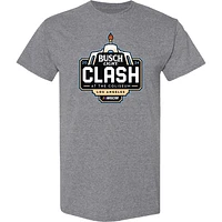 Men's Checkered Flag Sports  Heather Gray 2024 Clash at the Coliseum T-Shirt