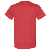Men's Checkered Flag Sports Heather Red NASCAR Lifestyle T-Shirt