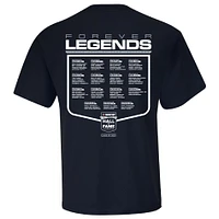 Men's Checkered Flag Sports Navy NASCAR 2025 Hall of Fame Inductee T-Shirt