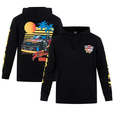 NASCAR Hurley Fleece Pullover Hoodie - Black