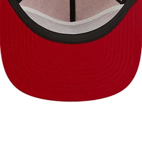Men's New Era Red/White NASCAR Golfer Snapback Adjustable Hat