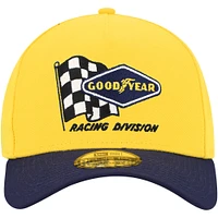 Casquette snapback NASCAR 9FORTY A-Frame Trucker jaune/bleu New Era pour homme