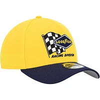 Casquette snapback NASCAR 9FORTY A-Frame Trucker jaune/bleu New Era pour homme