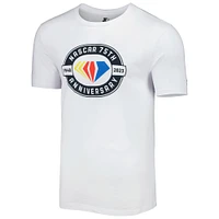 Men's Starter White NASCAR Logo Prime Time T-Shirt