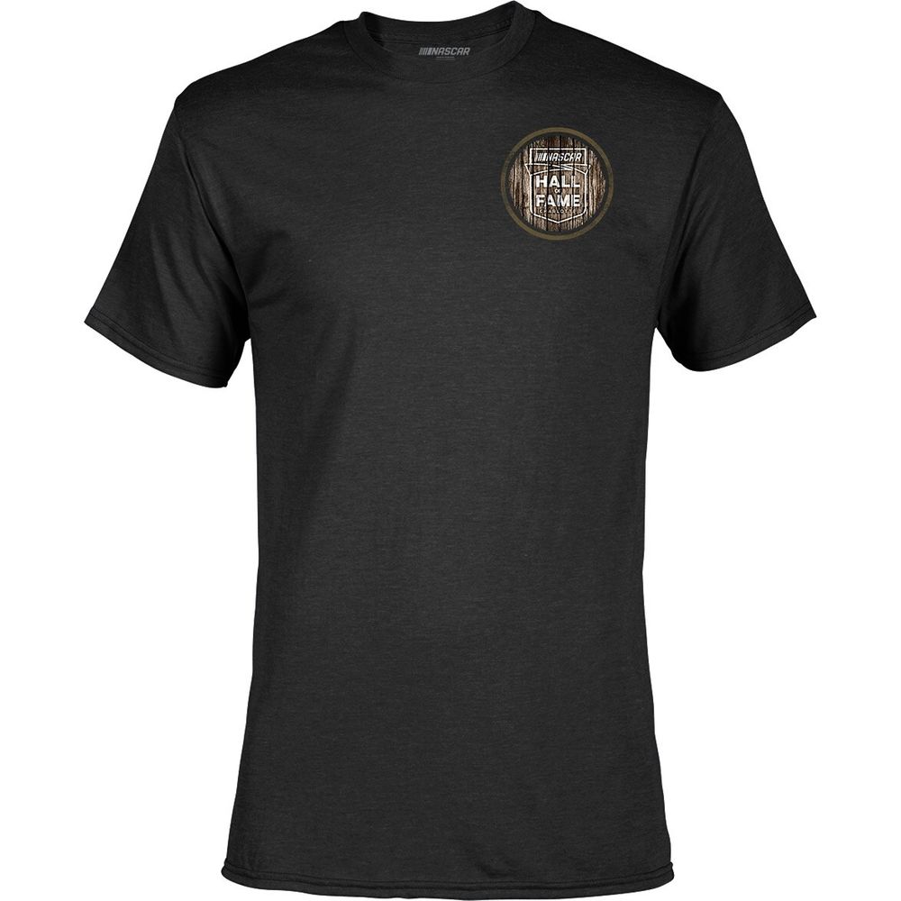 Men's The Game Black NASCAR Hall of Fame Shine T-Shirt